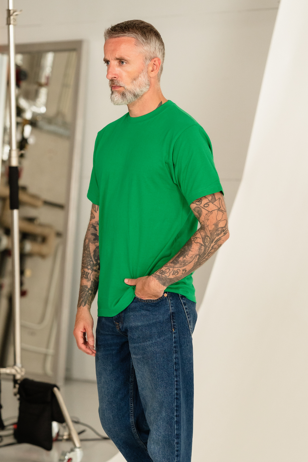 Oversized Tee - Vårgrön