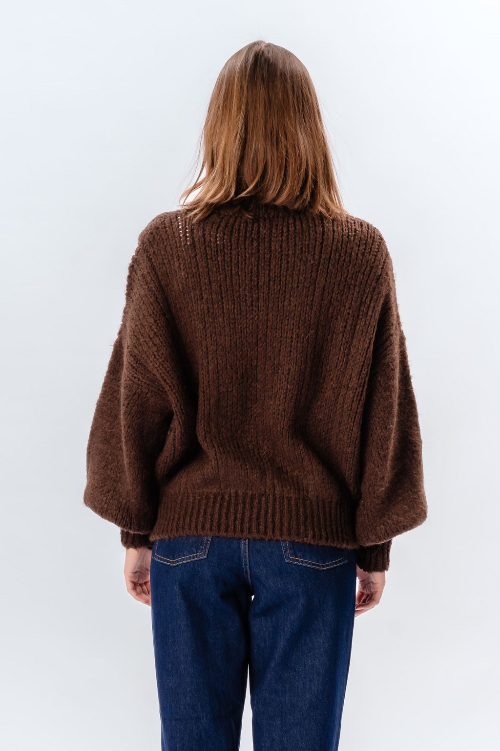 Emma Cable Knit - Choklad