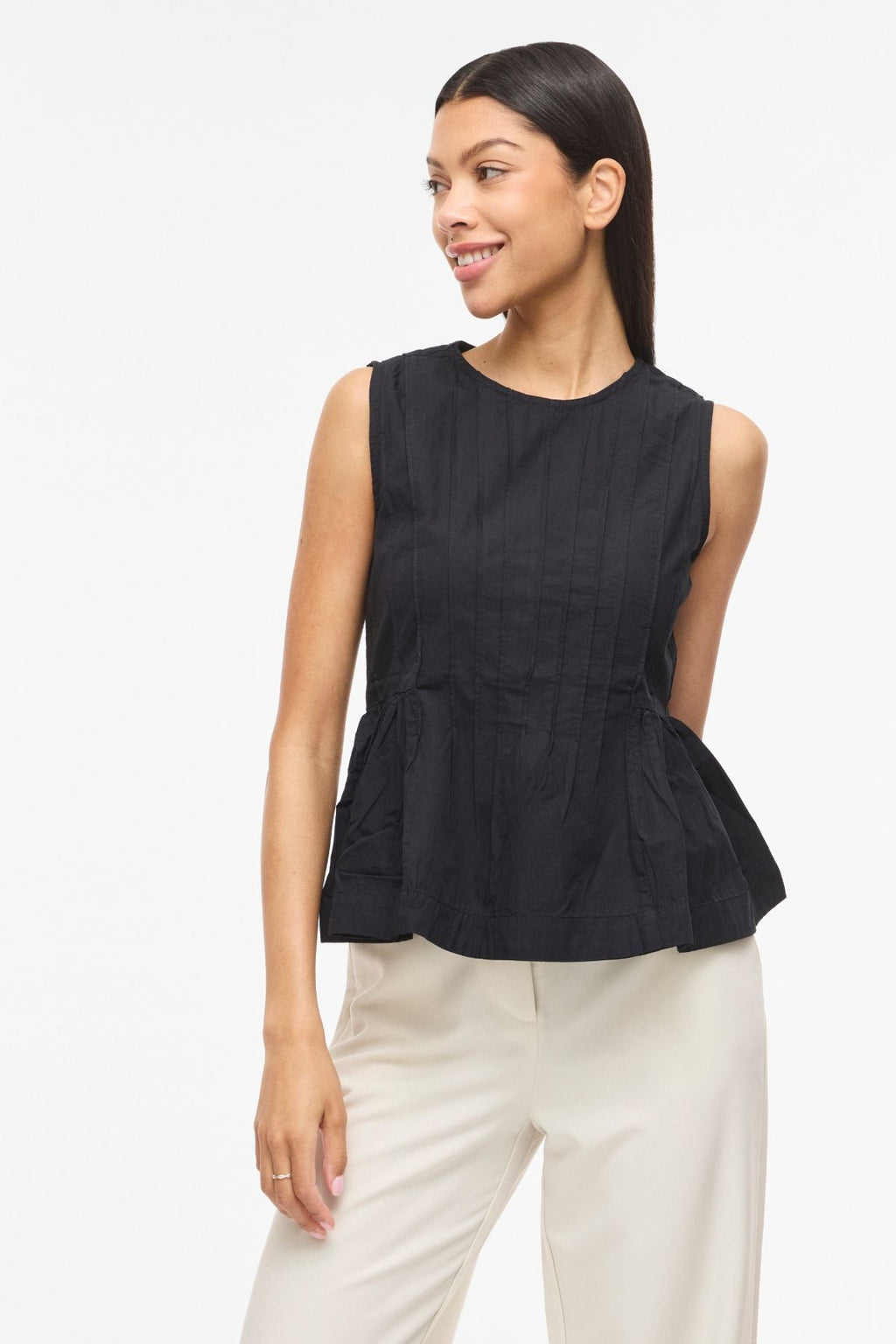 Jimba O-Neck Topp - Black Beauty