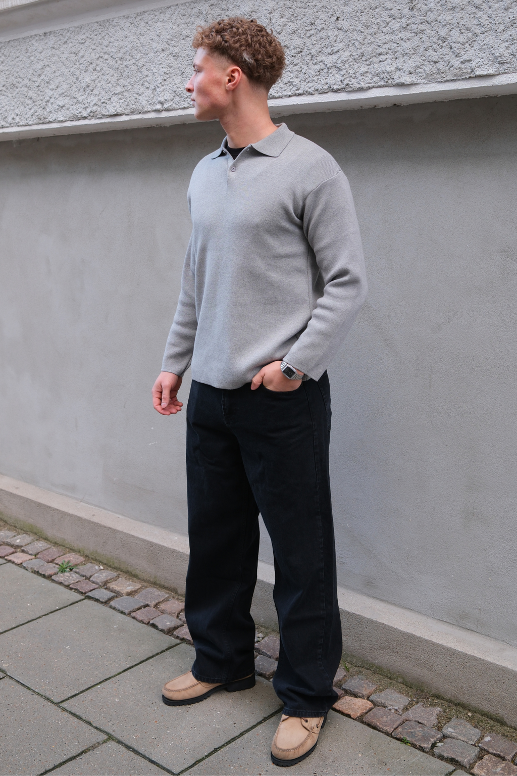 William Regular Jeans - Solid Svart