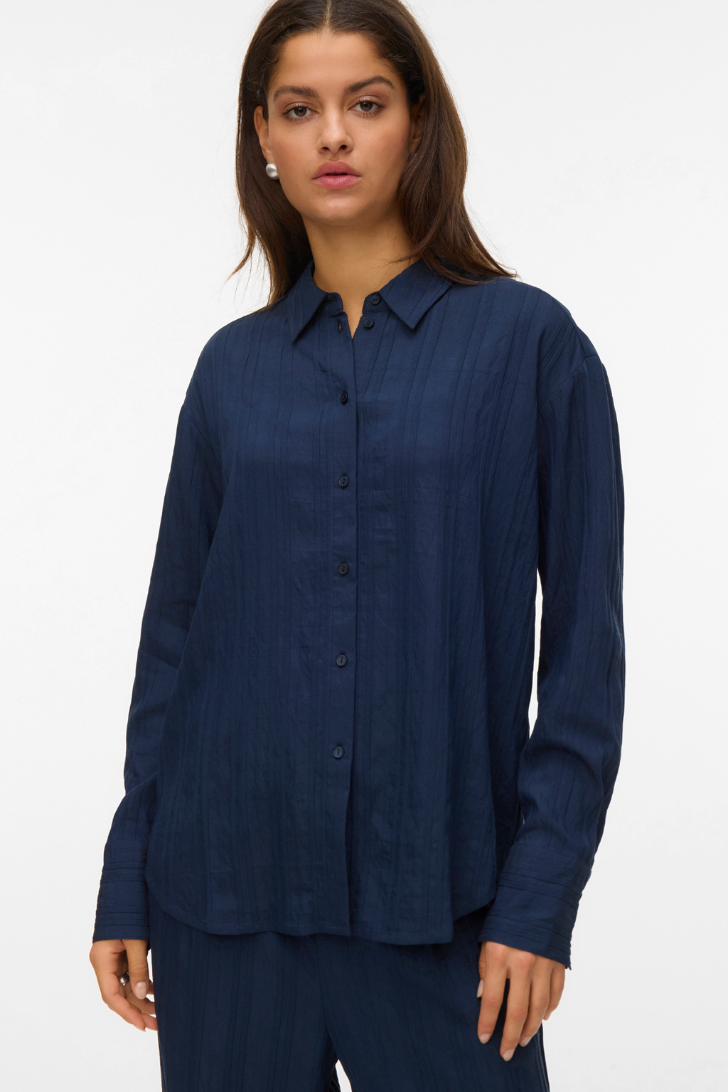 Irine Skjorta - Navy Blazer