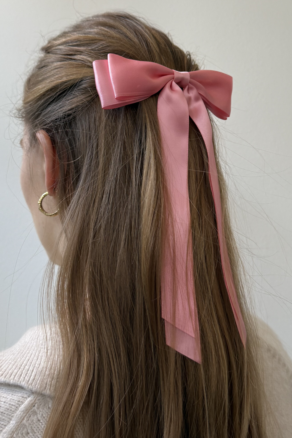 Bow Clip - Rosa