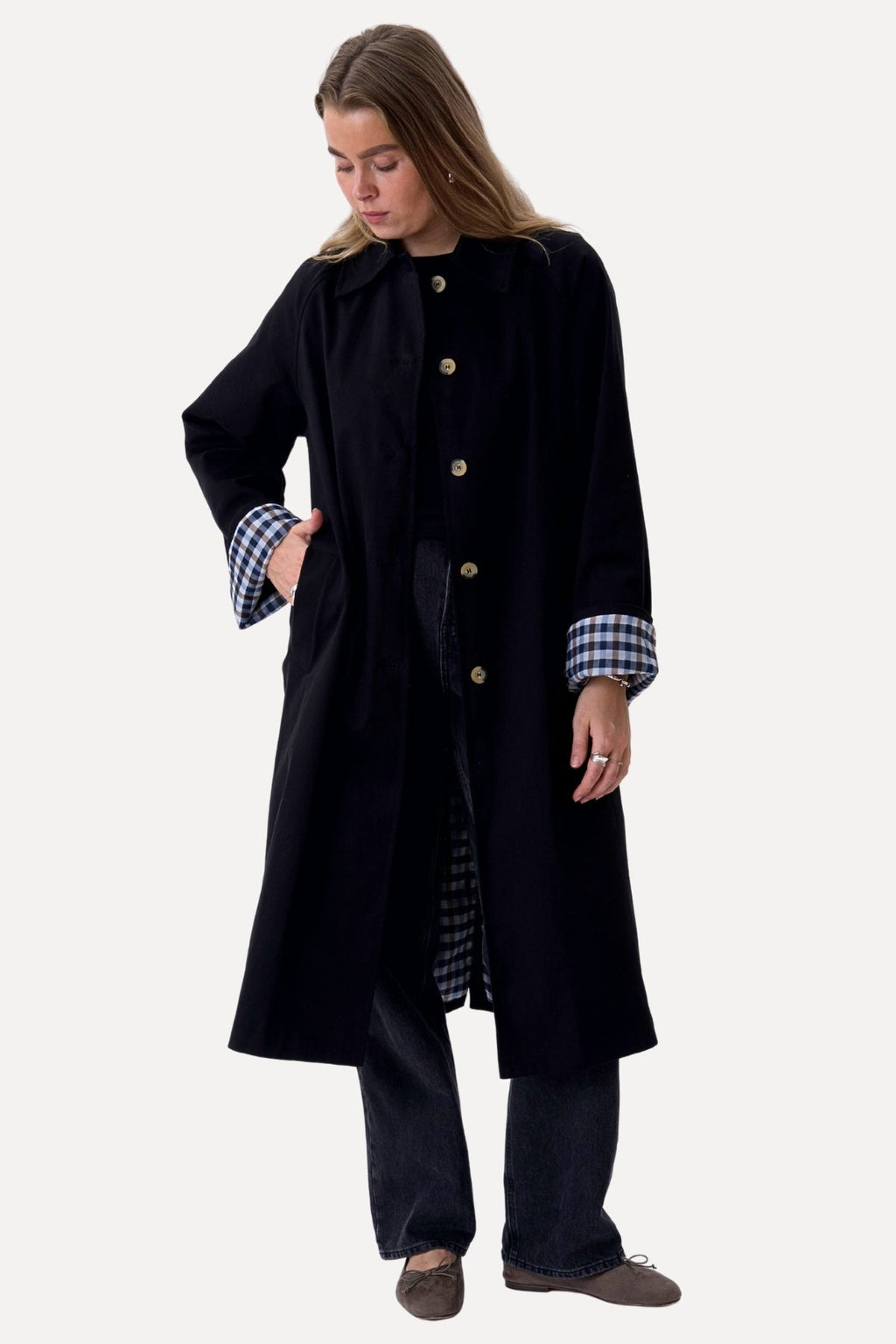 Livia Trenchcoat - Svart