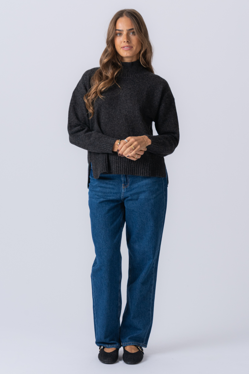 Emma Stickad - Mörkgrå