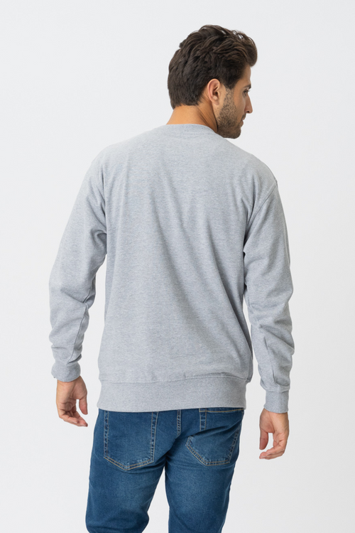 Basic Crewneck - Grå