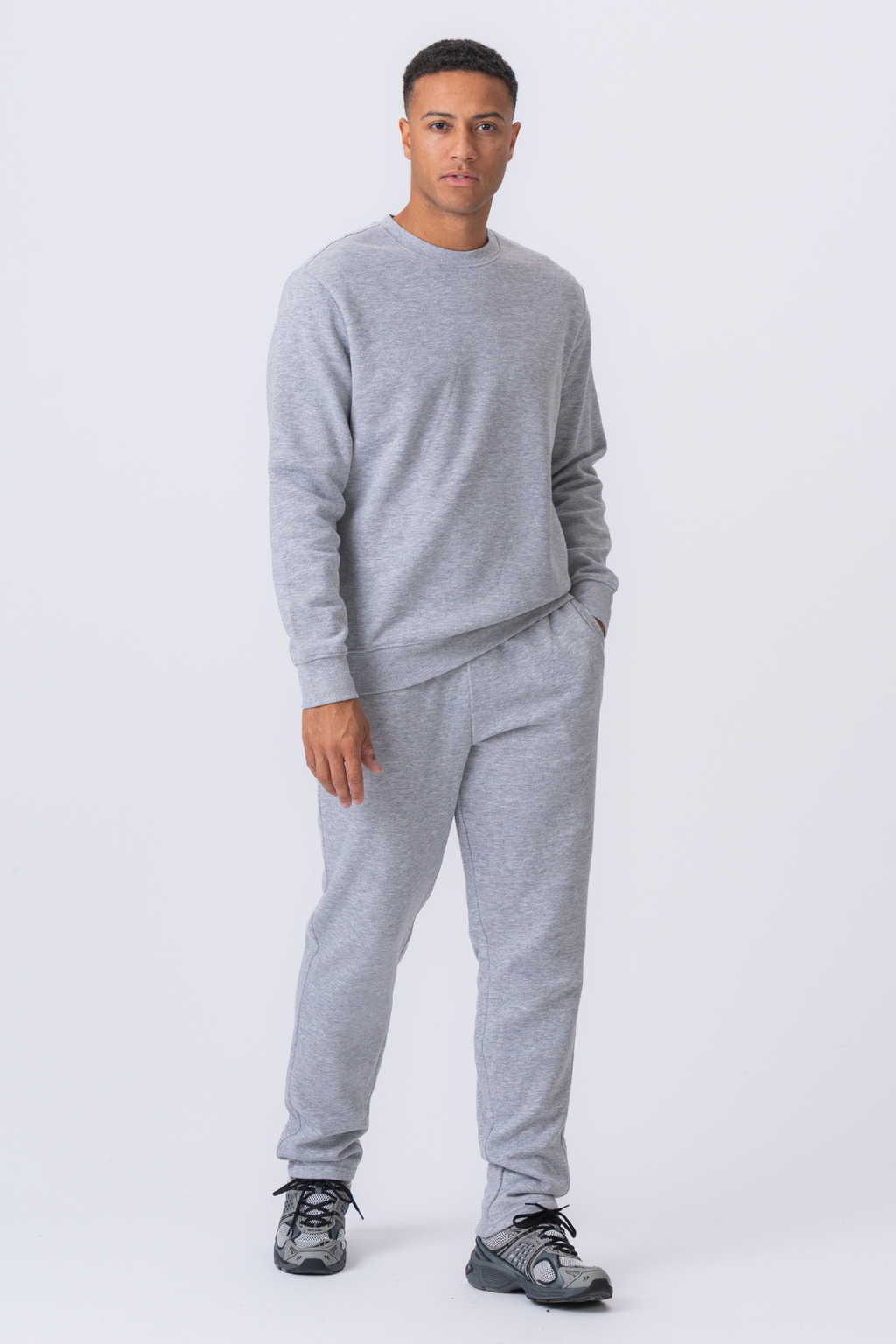 Essential Sweatpants - Grå Melange