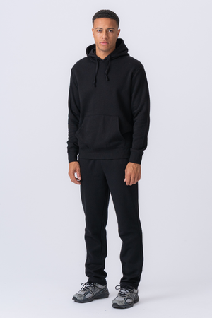 Essential Hoodie Sweatset - Svart