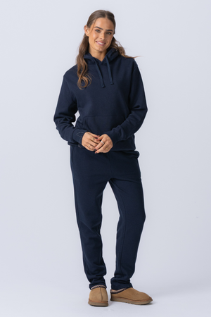 Essential Hoodie Sweatset för Kvinna - Navy