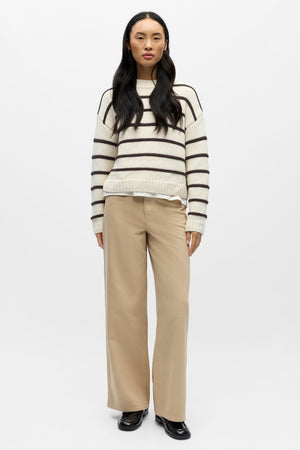 Oda Knit Pullover - Birch Seal Brown