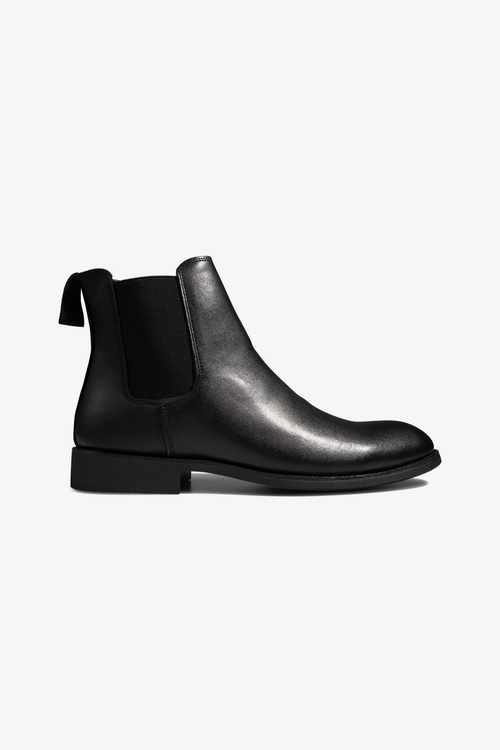 Chelsea Boots - Svart läder