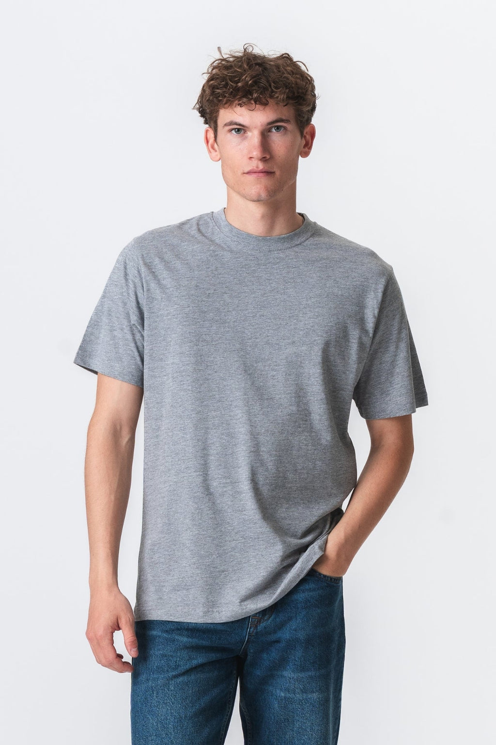 Oversized Tee - Grå