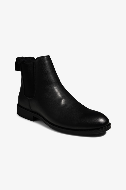 Chelsea Boots - Svart läder