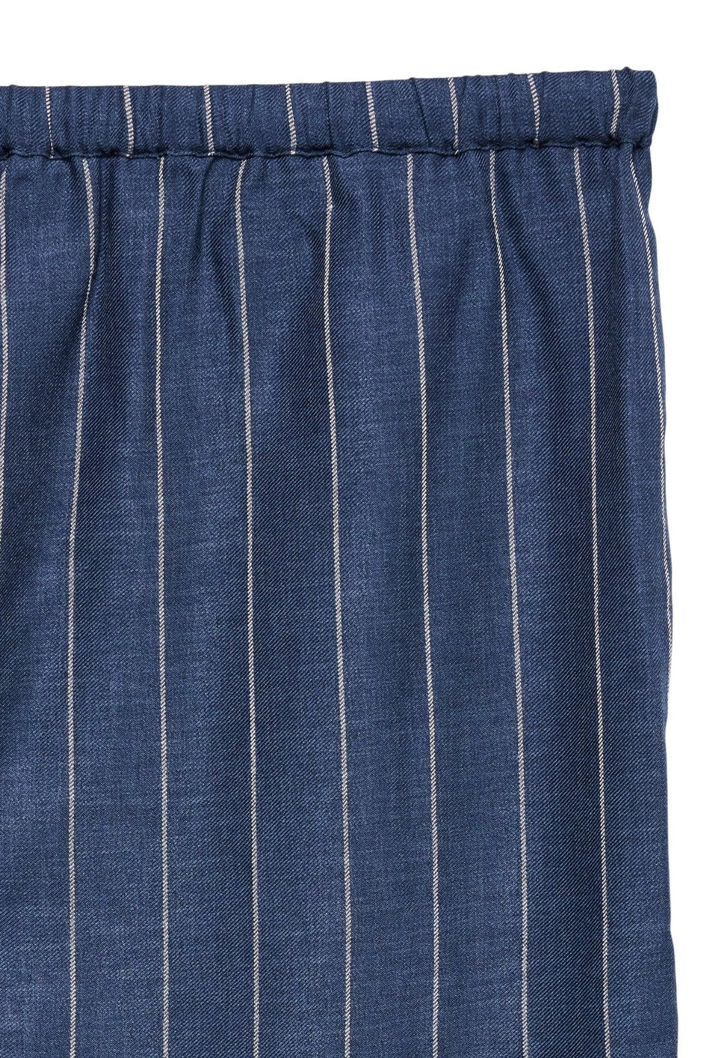 Odette Wide Byxor - Mörk Denim / Vit
