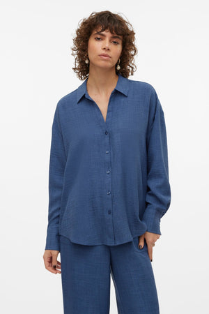 Melaney Queeny Skjorta - Navy Blazer