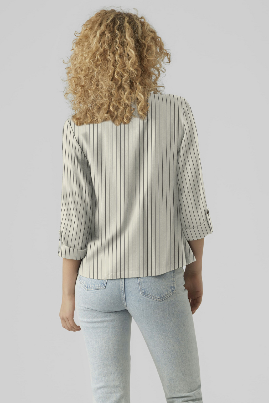 Jesmilo 3/4 Lös Blazer - Silver Fodrad