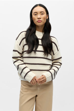 Oda Knit Pullover - Birch Seal Brown