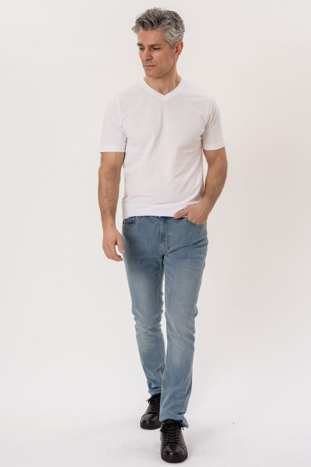 Originalet Performance Jeans (Regular) - Ljusblå Denim