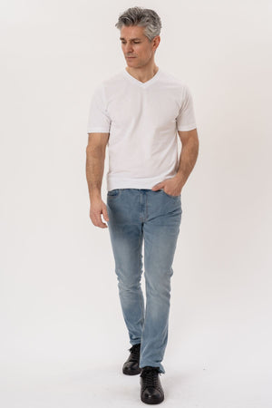 Originalet Performance Jeans (Regular) - Ljusblå Denim