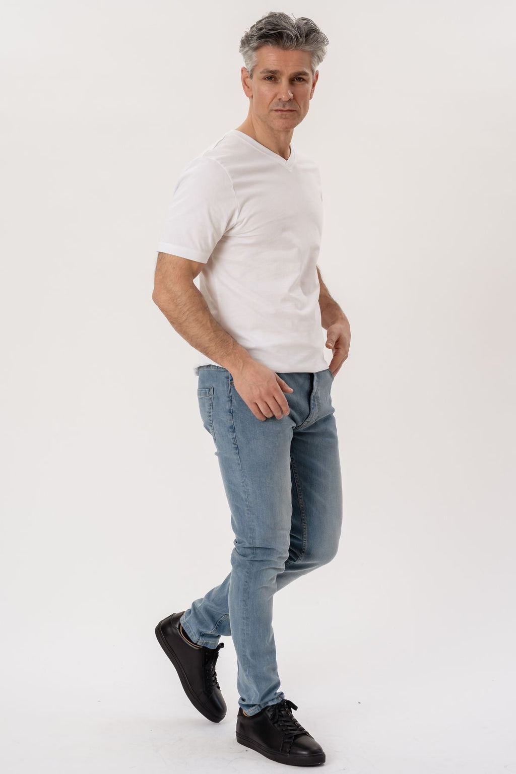 Originalet Performance Jeans (Regular) - Ljusblå Denim