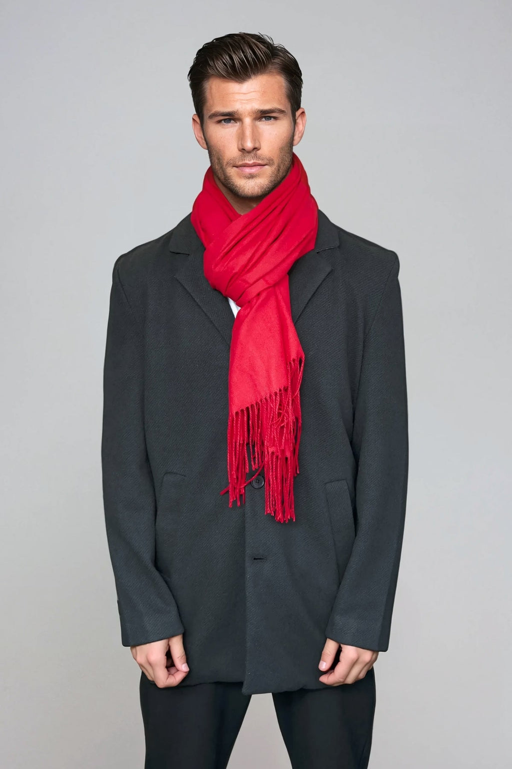 Scarf - Red - Herr