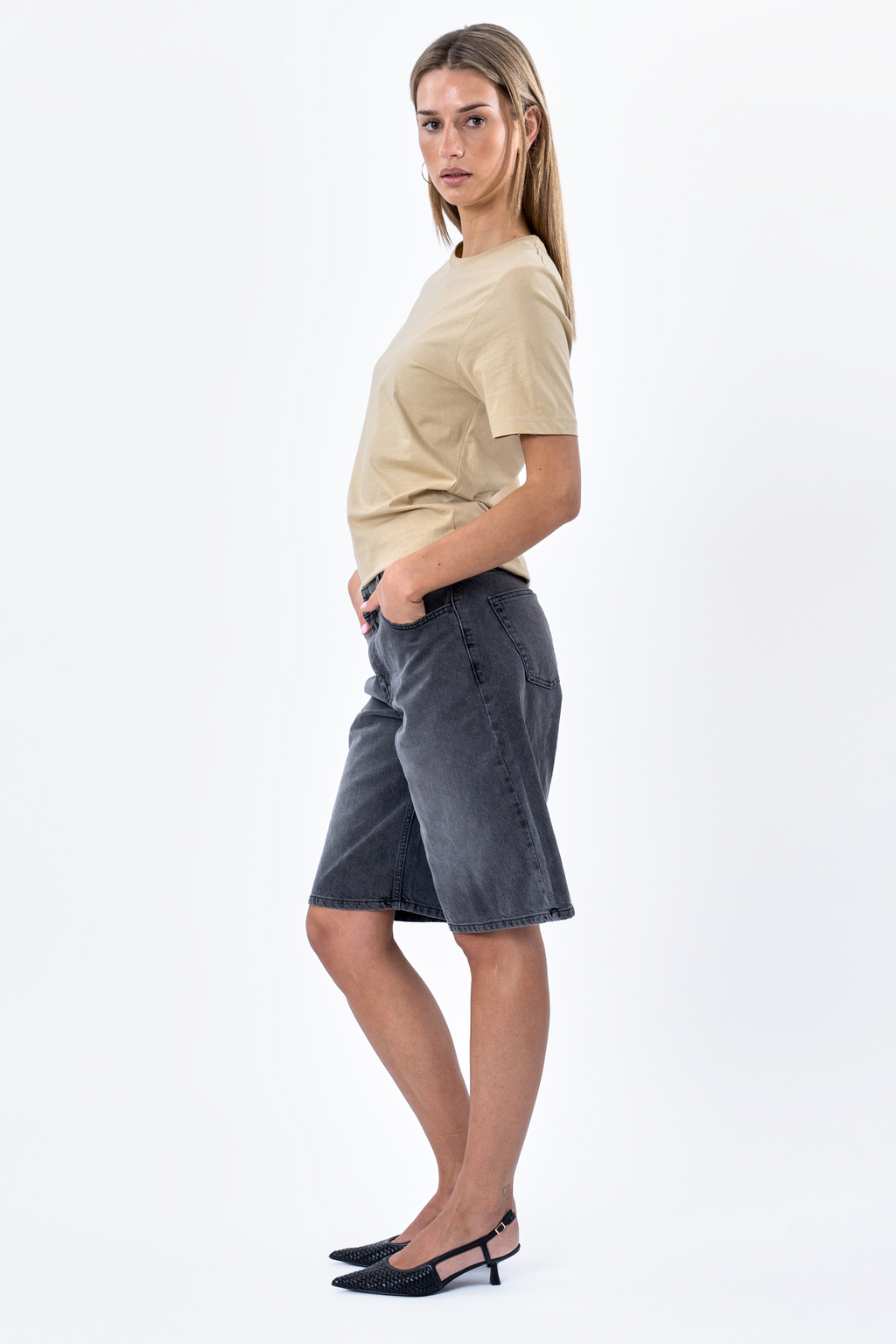 Boyfriend Tee - Sand