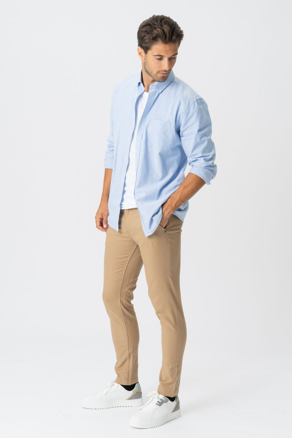 Performance Structure Pants -  Mörk Beige