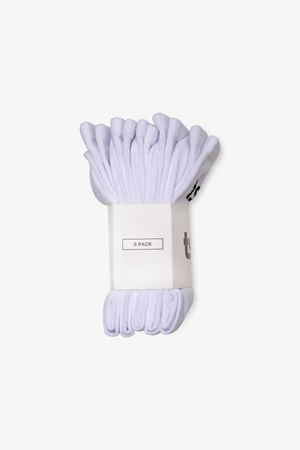 Tennisstrumpor 5 Pack - Vita