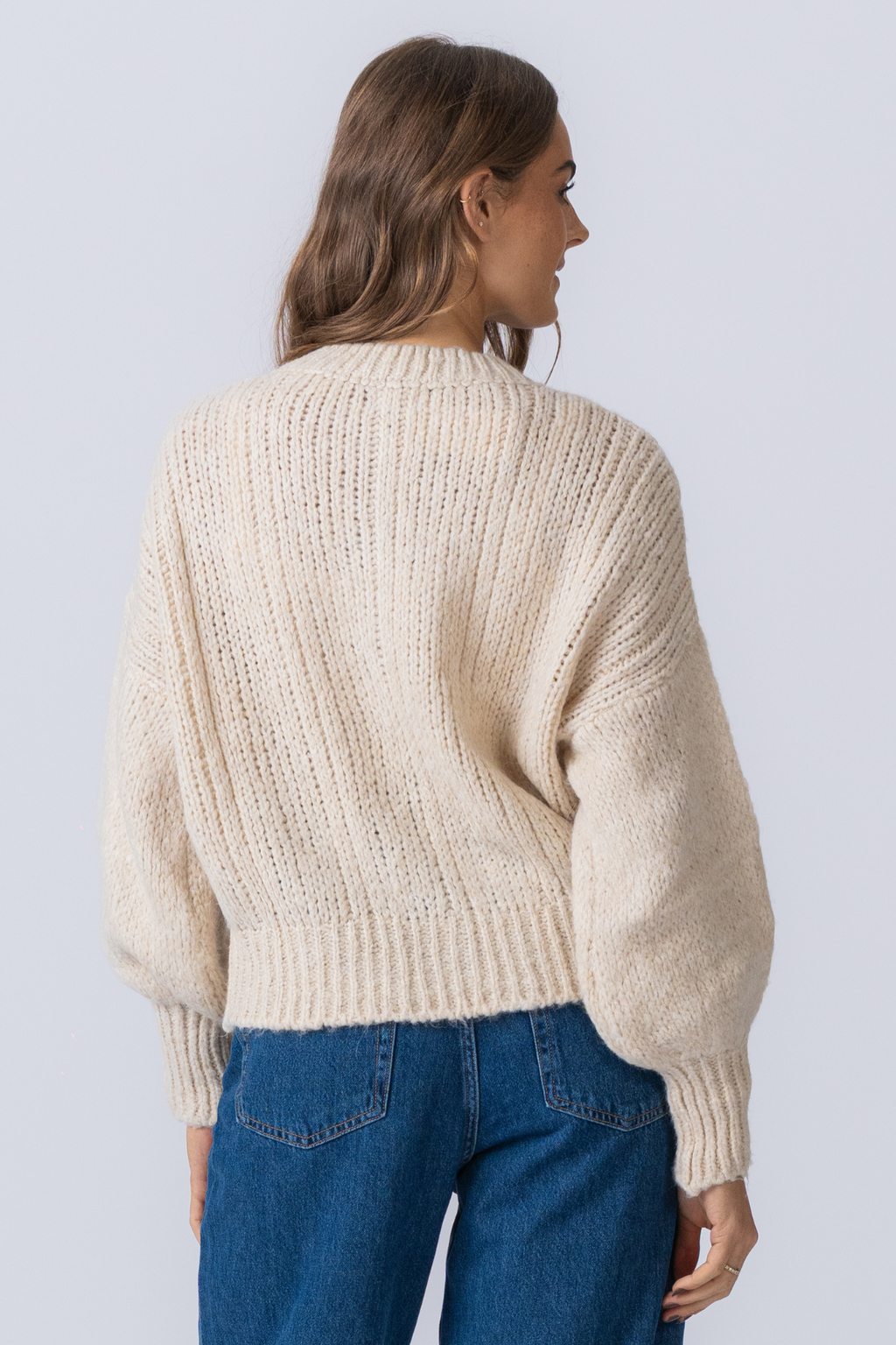 Botton Knit - Off White