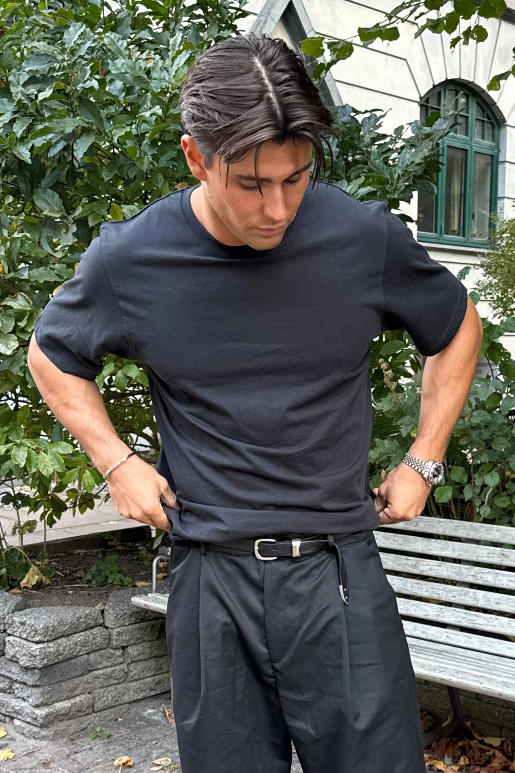 Boxfit T-shirt - Svart