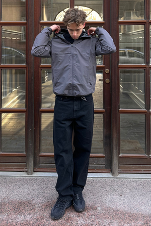 Vindjacka - Mörkgrå