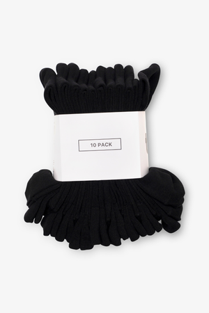 Performance Strumpor 10-Pack - Svart