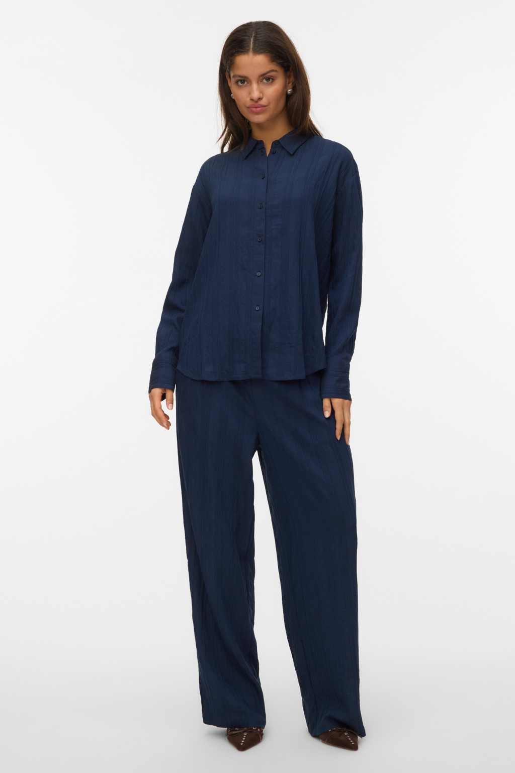 Irine Skjorta - Navy Blazer