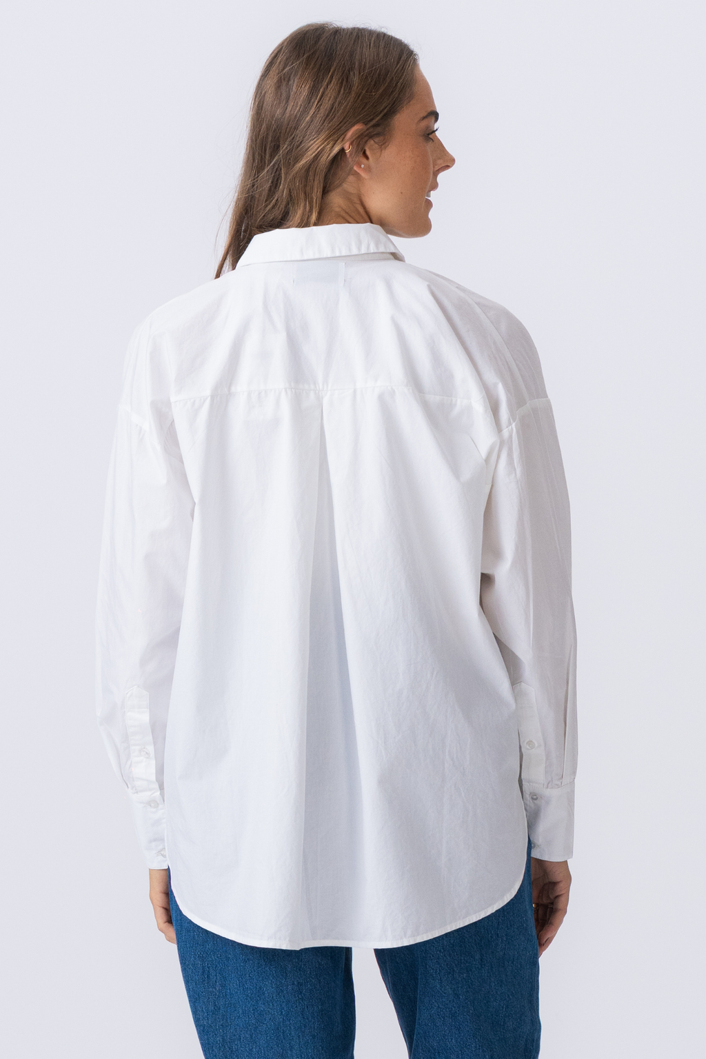 Relaxed Shirt - Vit