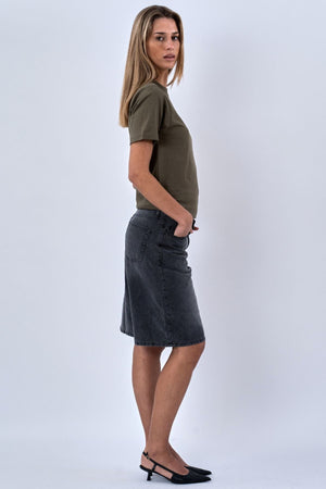 Oversized Tee - Armygrön