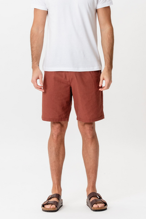 Linne Shorts - Terracotta
