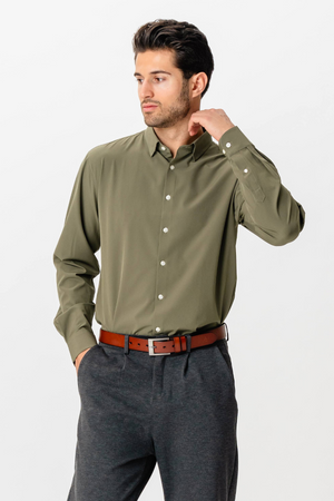 Den Originala Premium Performance Shirt - Olive