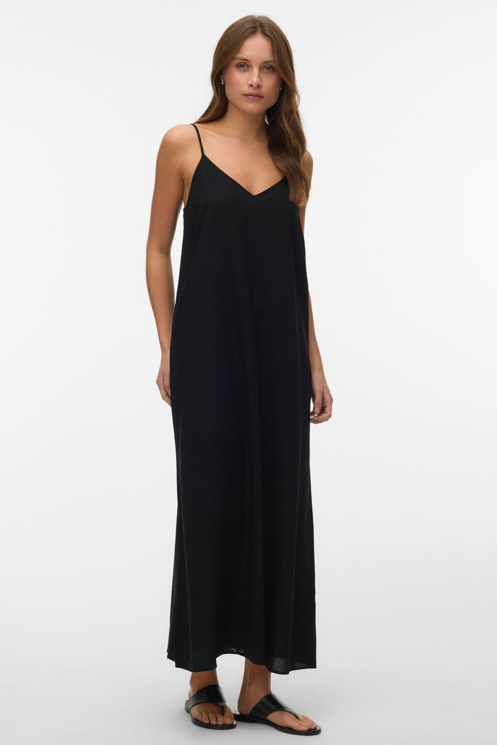 Mymilo Singlet Ankle Dress - Svart