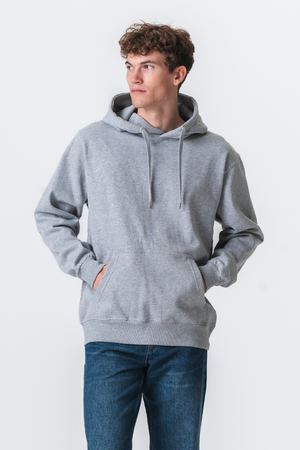 Basic Hoodie - Ljusgrå