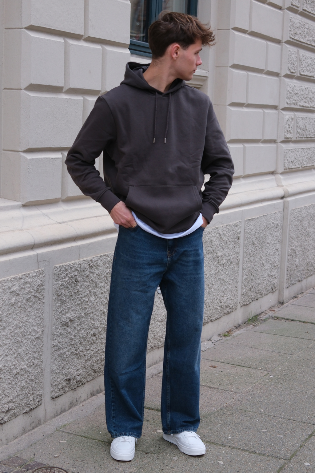 Baggy Jeans - Ljusblå