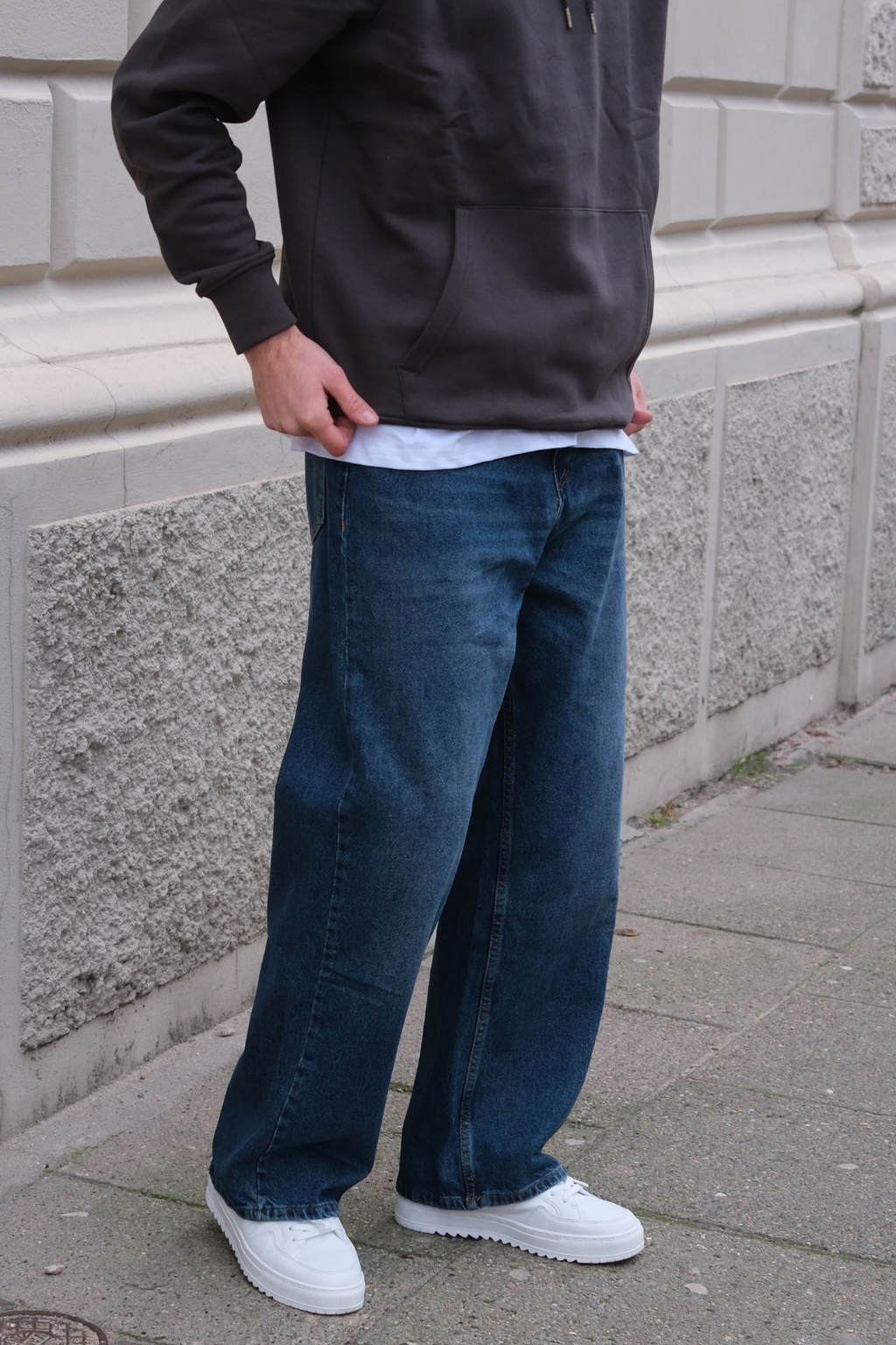 Baggy Jeans - Ljusblå