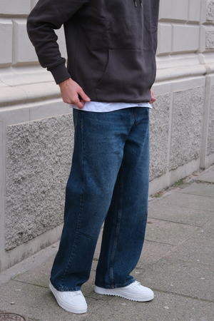 Baggy Jeans - Ljusblå