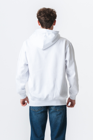 Basic Hoodie - Vit
