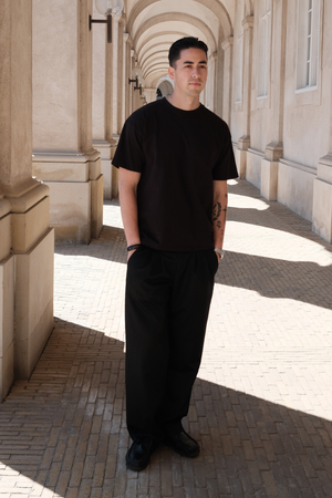 Heavy Boxfit Tee - Svart