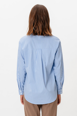 Tutta LO L/S Skjorta - Kornblått