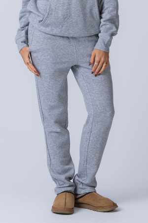Essentiella Sweatpants - Gråmelange