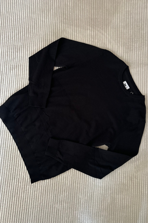 Pullover Rundhals - Svart