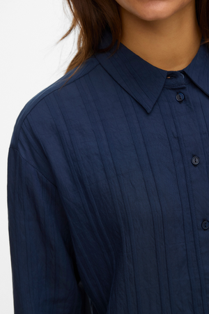 Irine Skjorta - Navy Blazer