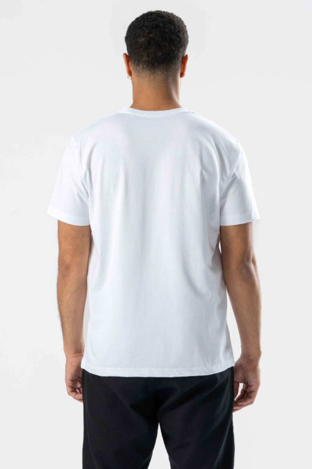 Regular T-shirt - Vit