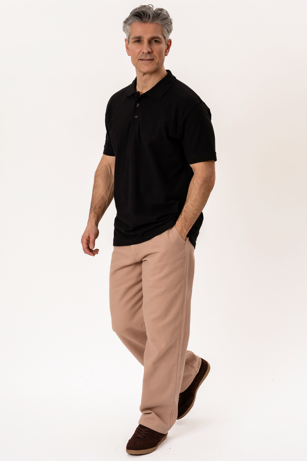 Basic Polo - Svart