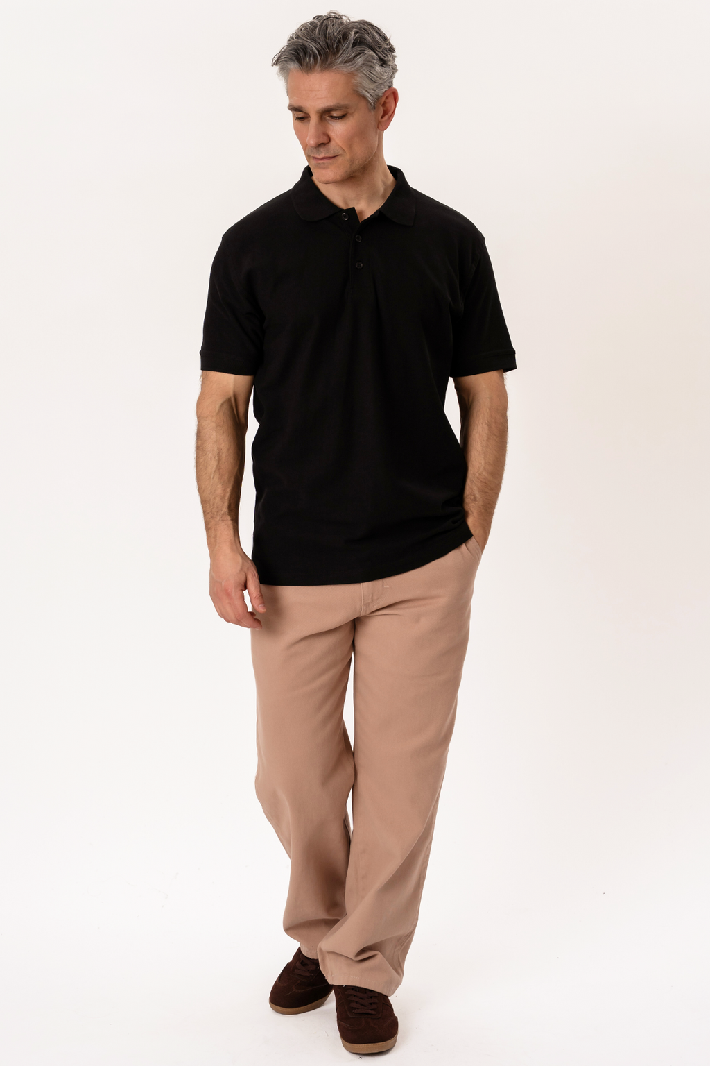 Basic Polo - Svart